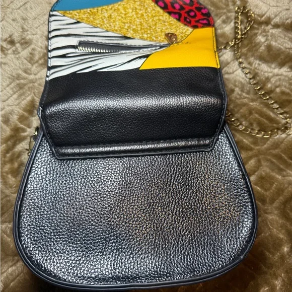 Multicolor Patchwork Chain Bag - Picture 5 of 5